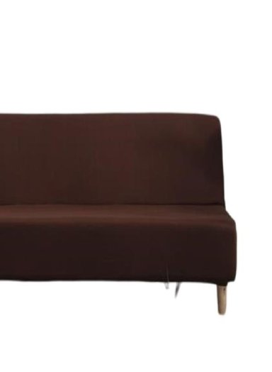 FUNDA FUTÓN ELASTICADA 200 X 110 CM CAFÉ - 2