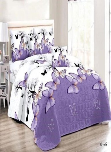 COBERTOR MULTICOLOR QUILT VERANO KING SUPER KING - 3