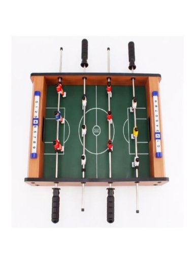 MESA TACA TACA FUTBOLÍN DE MADERA PARA NIÑOS - 3