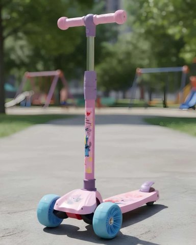 SCOOTER NIÑAS PLEGABLE DISEÑO ANGEL - 1
