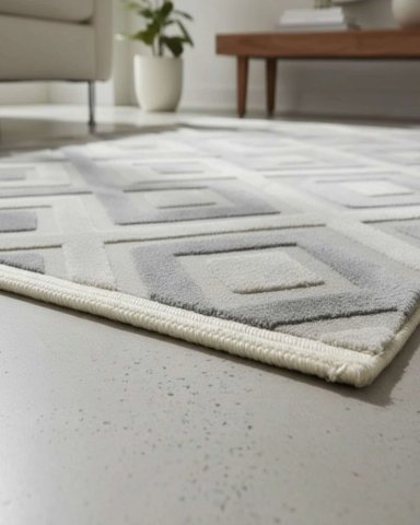 ALFOMBRA JACQUARD ANTIDESLIZANTE CON RELIEVE 180X200 CM - 2