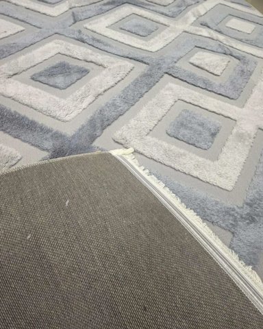 ALFOMBRA JACQUARD ANTIDESLIZANTE CON RELIEVE 180X200 CM - 6