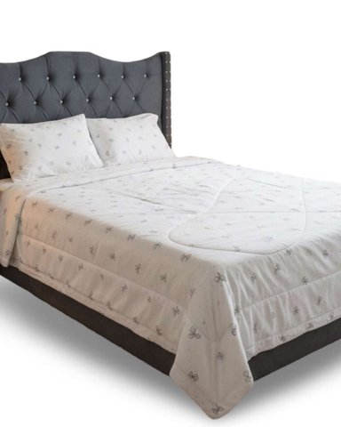 CUBRECAMA NORDICO KING + 2 FUNDAS DE ALMOHADA - 5