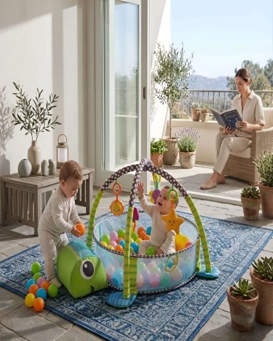 CENTRO DE JUEGOS PARA BEBE  GIMNASIO DE ESTIMULACION Y PISCINA DE PELOTAS 03 - 3