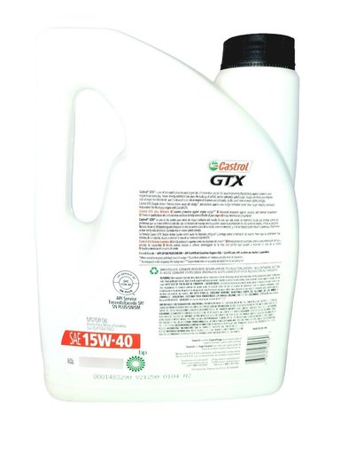 ACEITE MOTOR 15W40 GTX BENCINERO 3.78 LITROS - 2