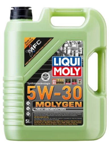 ACEITE MOTOR LIQUI MOLY 5W30 MOLYGEN 5LT - 1