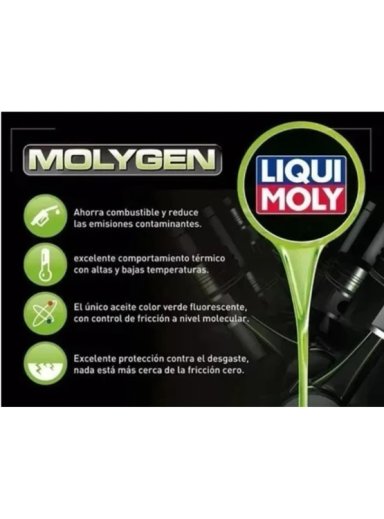 ACEITE MOTOR LIQUI MOLY 5W30 MOLYGEN 1LT LIQUI MOLLY GASOLINA - 4