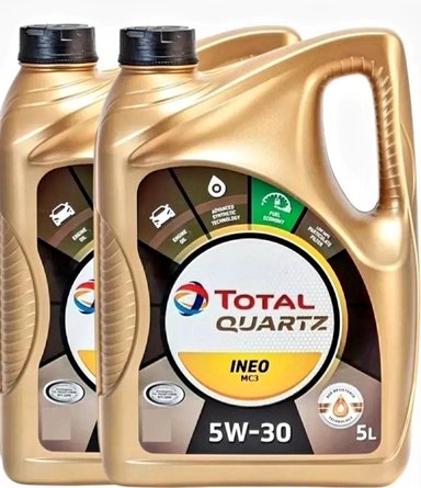 ACEITE MOTOR TOTAL 5W30 10L INEO MC3 DOBLE SELLO ACEA C3 DPF - 1