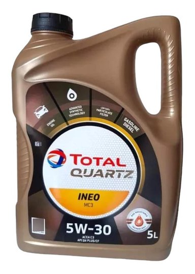 ACEITE MOTOR TOTAL 5W30 INEO MC3 5LT - 1