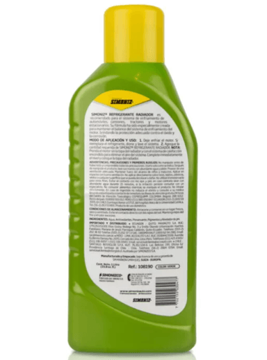 REFRIGERANTE ANTICONGELANTE PARA RADIADOR 50% VERDE 1 LT. - 3