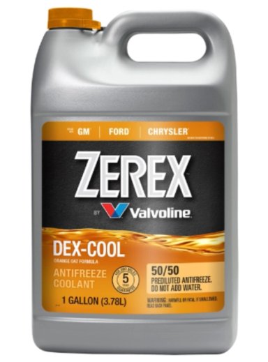 REFRIGERANTE ANTICONGELANTE PARA RADIADOR ZEREX DEX-COOL - 1