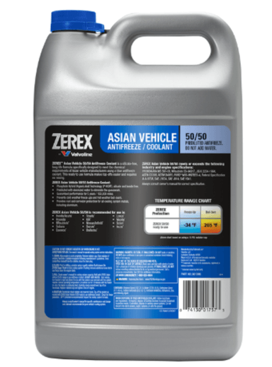 REFRIGERANTE ANTICONGELANTE PARA RADIADOR ZEREX AZUL - 2