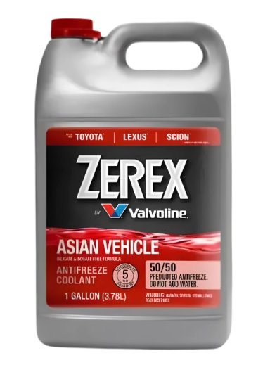 REFRIGERANTE ANTICONGELANTE PARA RADIADOR ZEREX ROJO - 1