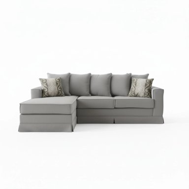 SOFÁ MUNDO LIVING PROVENZA LIBRE DISPOSICIÓN 5 CUERPOS GRIS CLARO INTERCAMBIABLE - 4