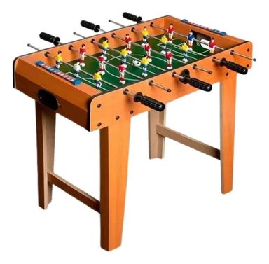 TACA TACA DE MADERA NIÑOS CON PATAS MESA DE FUTBOL - 1