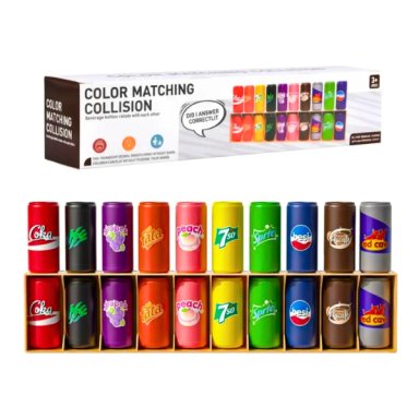 JUEGO DE MEMORIA ADIVINA EL ORDEN  CN BOTELLITAS DE COLORES - 1