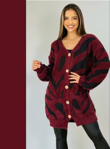 CHALECO MALENA PRINT ESTILO CASUAL - 1