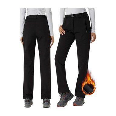 PANTALON TERMICO IMPERMEABLE SOFTSHELL CON MICROPOLAR MUJER - 3