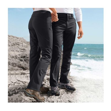 PANTALON TERMICO IMPERMEABLE SOFTSHELL CON MICROPOLAR MUJER - 5