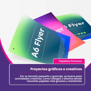 500 HOJAS DE PAPEL 6 BOND BLANCO 106GR TAMAÑO A6 AGENDA - 4