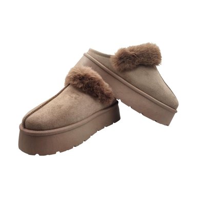 ZAPATILLA / ZAPATOS MUJER PANTUFLA LIVIANAS Y COMODAS BEIGE - 2