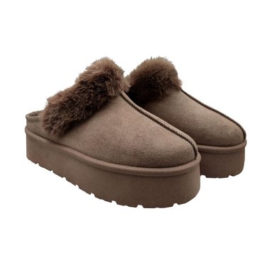 ZAPATILLA / ZAPATOS MUJER PANTUFLA LIVIANAS Y COMODAS BEIGE - 3