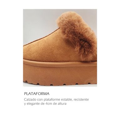 ZAPATILLA / ZAPATOS MUJER PANTUFLA LIVIANAS Y COMODAS BEIGE - 7