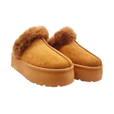 ZAPATILLA / ZAPATOS MUJER PANTUFLA LIVIANAS Y COMODAS CAMEL - 3