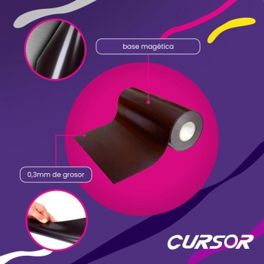 ROLLO IMAN 61CM 0.30MICR 10 METROS (SIRVE PARA 100 HOJAS A4) - 2