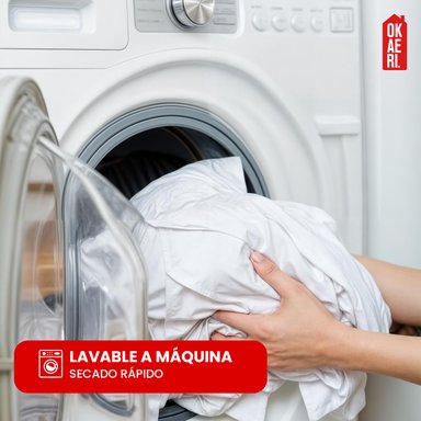 JUEGO DE SABANAS 200 HILOS TWIN XL OKAERI TAMAÑO 1 PLAZA - 4