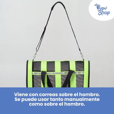 MOCHILA BOLSO TRANSPORTADOR PARA MASCOTAS AVION - 5