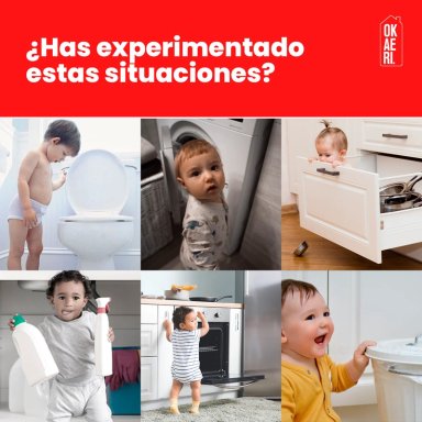 PACK DE 8 SEGUROS PARA CAJONES, SEGURIDAD PARA BEBES - 9