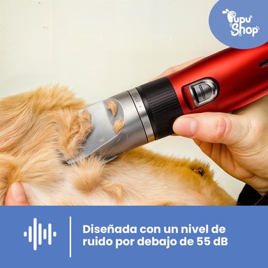 MAQUINA CORTA PELO MASCOTAS PERRO GATO KIT COMPLETO - 6