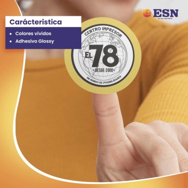 PAPEL FOTOGRAFICO ADHESIVO A4 115G GLOSSY BRILLANTE 20H ESN TAMAÑO A4 - 3