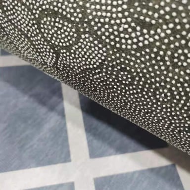 SET 2 ALFOMBRAS BJ HOGAR ANTIDESLIZANTE CONTEMPORÁNEA MODERNA PISO COCINA PATITAS NEGRO - 2