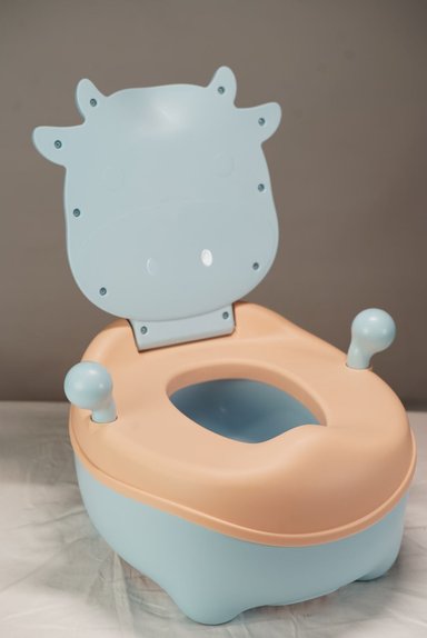 PELELA BJ HOGAR BAÑO WC NIÑA INFANTIL VACA AZUL - 2