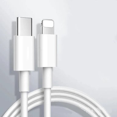 CARGADOR IPHONE IPAD 18W CARGA RÁPIDA + USB-C A LIGHTNING - 2