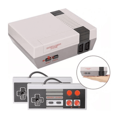 CONSOLA RETRO MINI NES 620 JUEGOS GRIS CLARO - 1