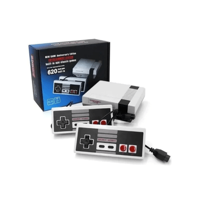 CONSOLA RETRO MINI NES 620 JUEGOS GRIS CLARO - 2