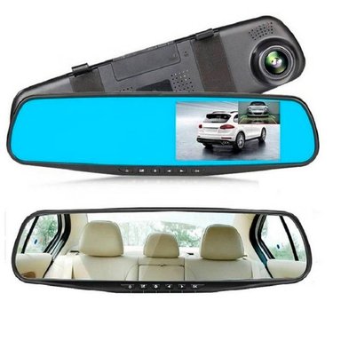 ESPEJO RETROVISOR GOSHGG GRABADOR 2 CÁMARAS - 1