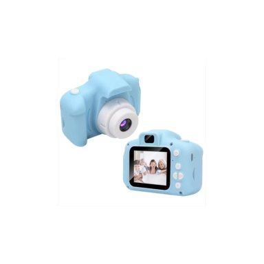 MINI CÁMARA FOTOGRÁFICA DIGITAL PARA NIÑOS | CELESTE - 2