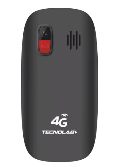 CELULAR TELEFONO SENIOR ADULTO MAYOR 4G  DOBLE SIM CARD 1.77' TECLAS GRANDES BOTON SOS - 2