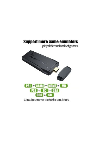 CONSOLA RETRO DE VIDEOJUEGOS 32GB 10000 JUEGOS +CONTROLES INALÁMBRICOS - 2