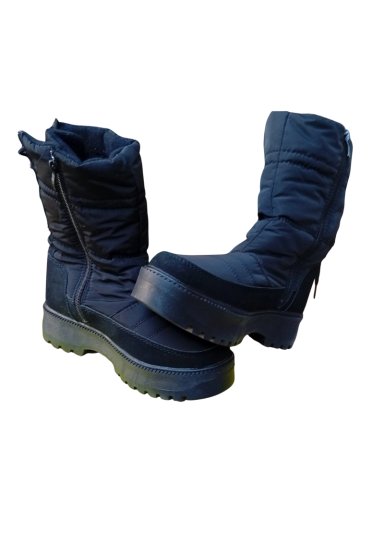 BOTAS BOTINES IMPERMEABLES FORRADAS CON CHIPORRO - NEGRO - 3