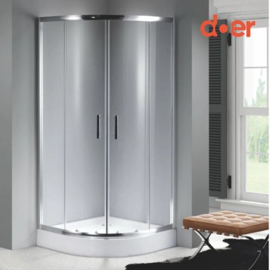 CABINA DE DUCHA ELEGANCE LARGE 90X90X200CM DISEÑO CURVO - 4