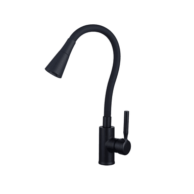 MONOMANDO DE COCINA FLEXIBLE NEGRA TALACASTO - 3