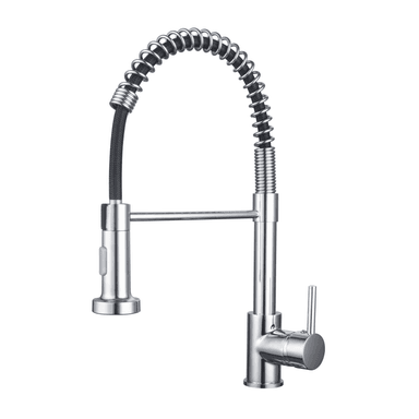 MONOMANDO DE COCINA FLEXIBLE CROMO BERMEJO - 3