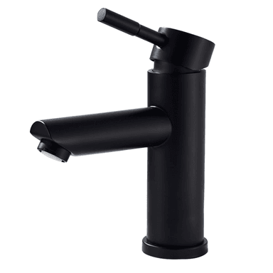 LLAVE MONOMANDO DOER LAVAMANOS PORTOVIEJO NEGRO - 1