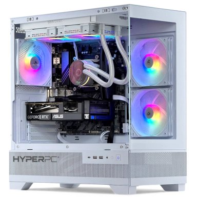 PC GAMER HYPERPC.CL BLANCO AMD RYZEN 5 8600G 32GB DDR5 2TB RTX 4060 TI WIFI - 1