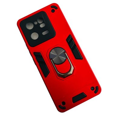 CARCASA XIAOMI 13 PRO ANTI GOLPES ANILLO ROJO - 1